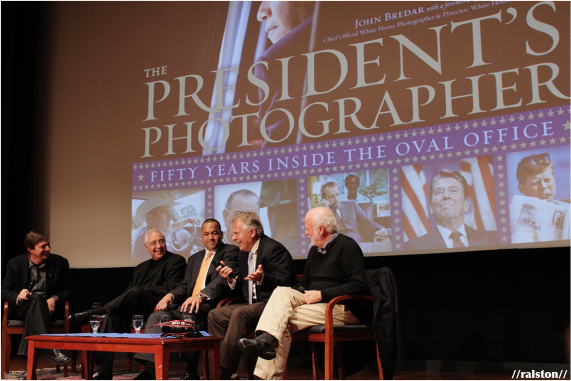 Q&A by former president's photographers